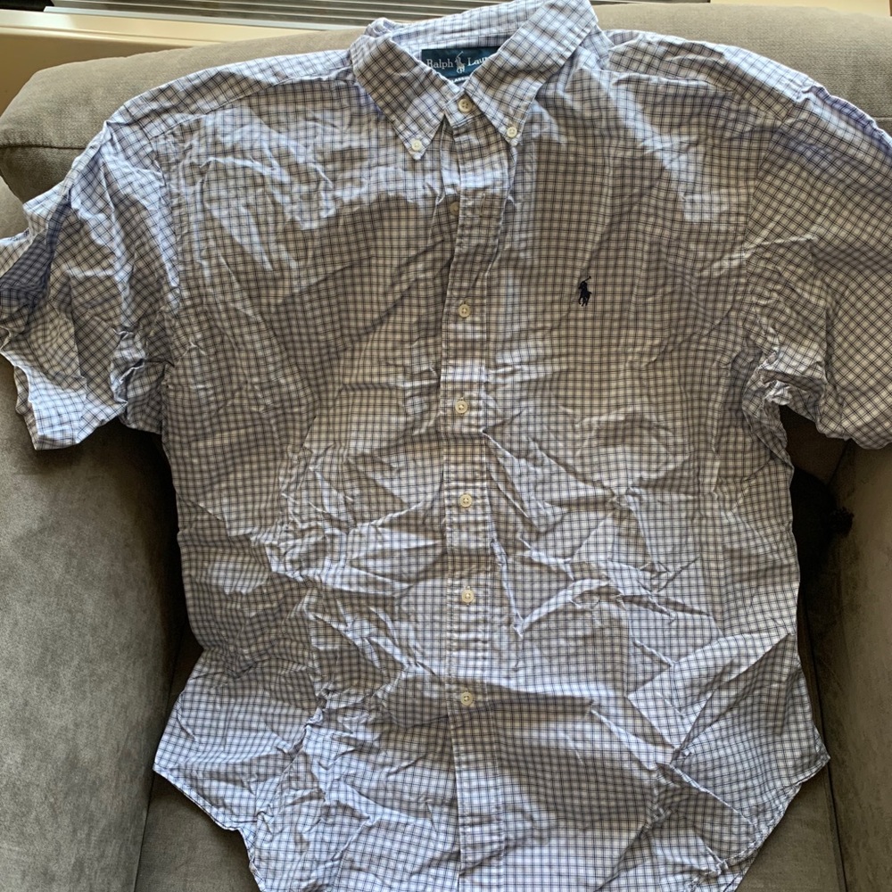 Ralph Lauren Button Down Short Sleeve Shirt
